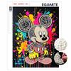 Mickey Pearl Art Painting Home Wall Decor Graffiti Pop Art Crafts Handmade DIY Adult/Beginner Gift Creative Home Decor Frameless Canvas