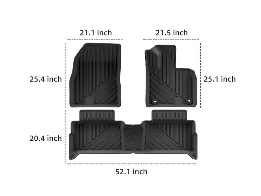 25 dywaników podłogowych i do bagażnika TPE do samochodu Chery JAECOO 5 EV