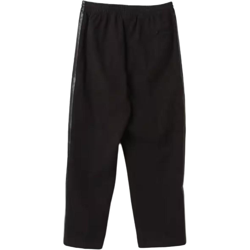 adidas Originals Men's Black Premium Wool Blend Straight Sweatpants JV7607