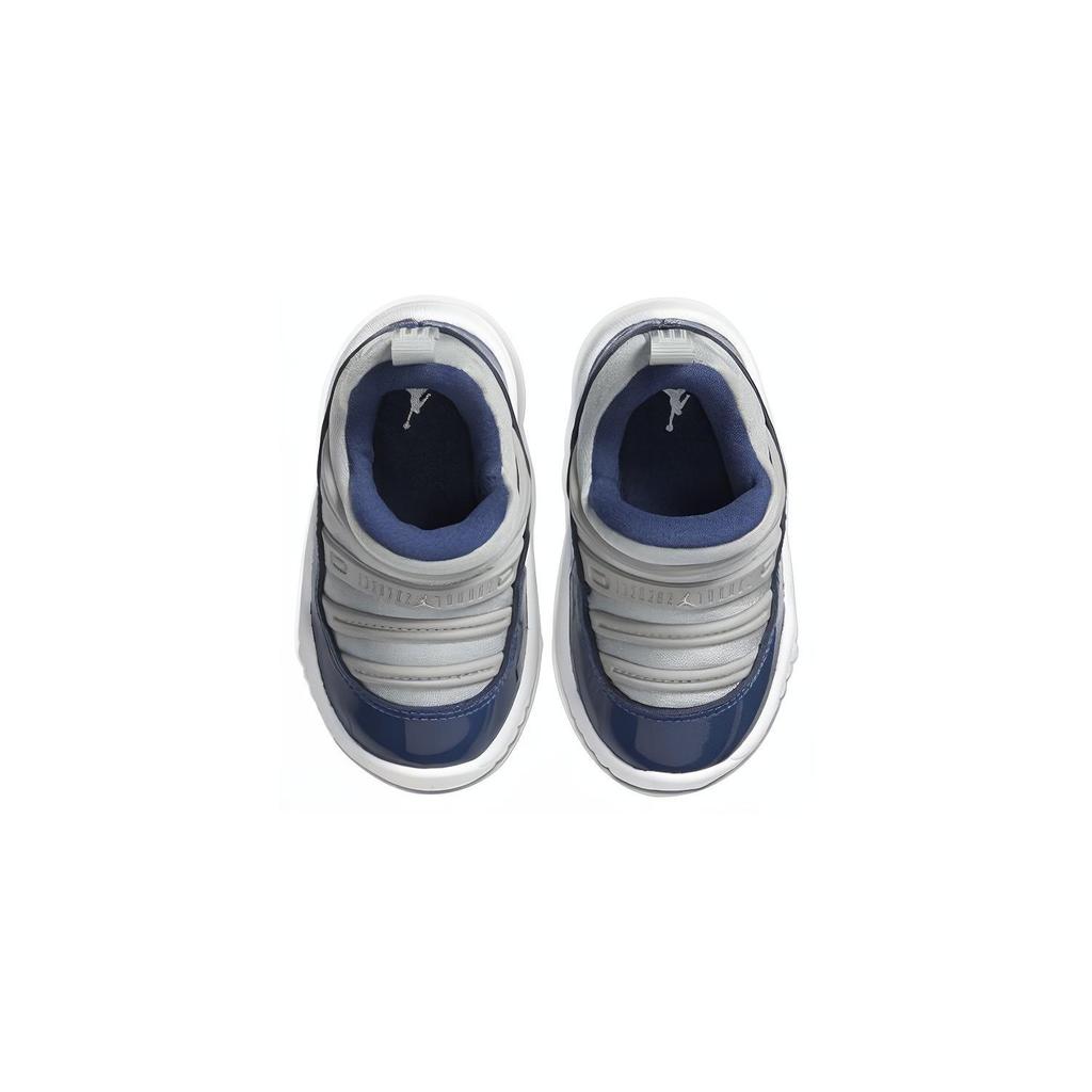 (TD) Air Jordan 11 Retro Little Flex 'Grey Mist' Baby BQ7102-007