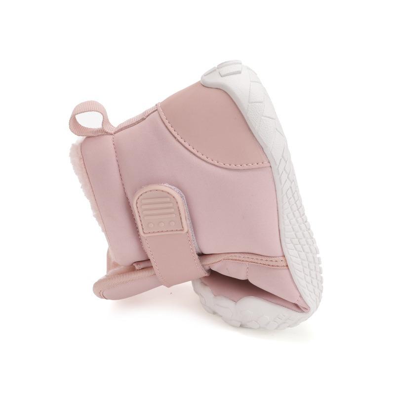 Winter New Children's Snow Boots Cotton Shoes Male and Female Classmates Socks Cover Piled Thickened Warm Boots Waterproof and Wear-resistant