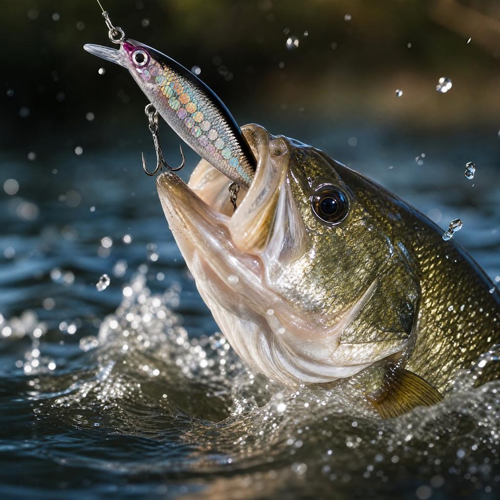 Sinking for Fishing, Hard Plastic Artificial with 6 Color Options