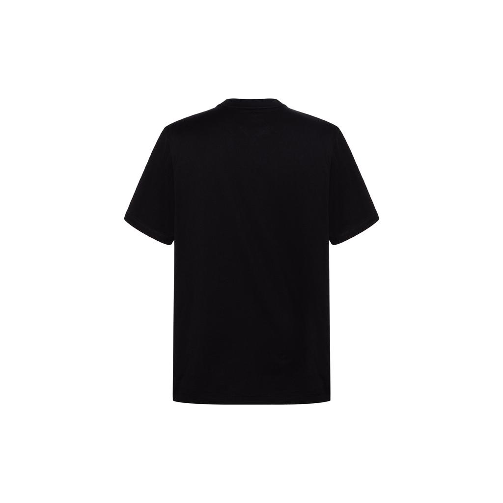 MCM Ss24 Letter Pattern Loose Round Neck Short Sleeve T-Shirt Men Tops Black MHTESMM05BK