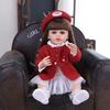 KEIUMI 55 Cm Baby Reborn Doll Full Body Silicone Vinyl Realistic Girl Playmates Bathe Newborn Baby Doll Christmas Gift