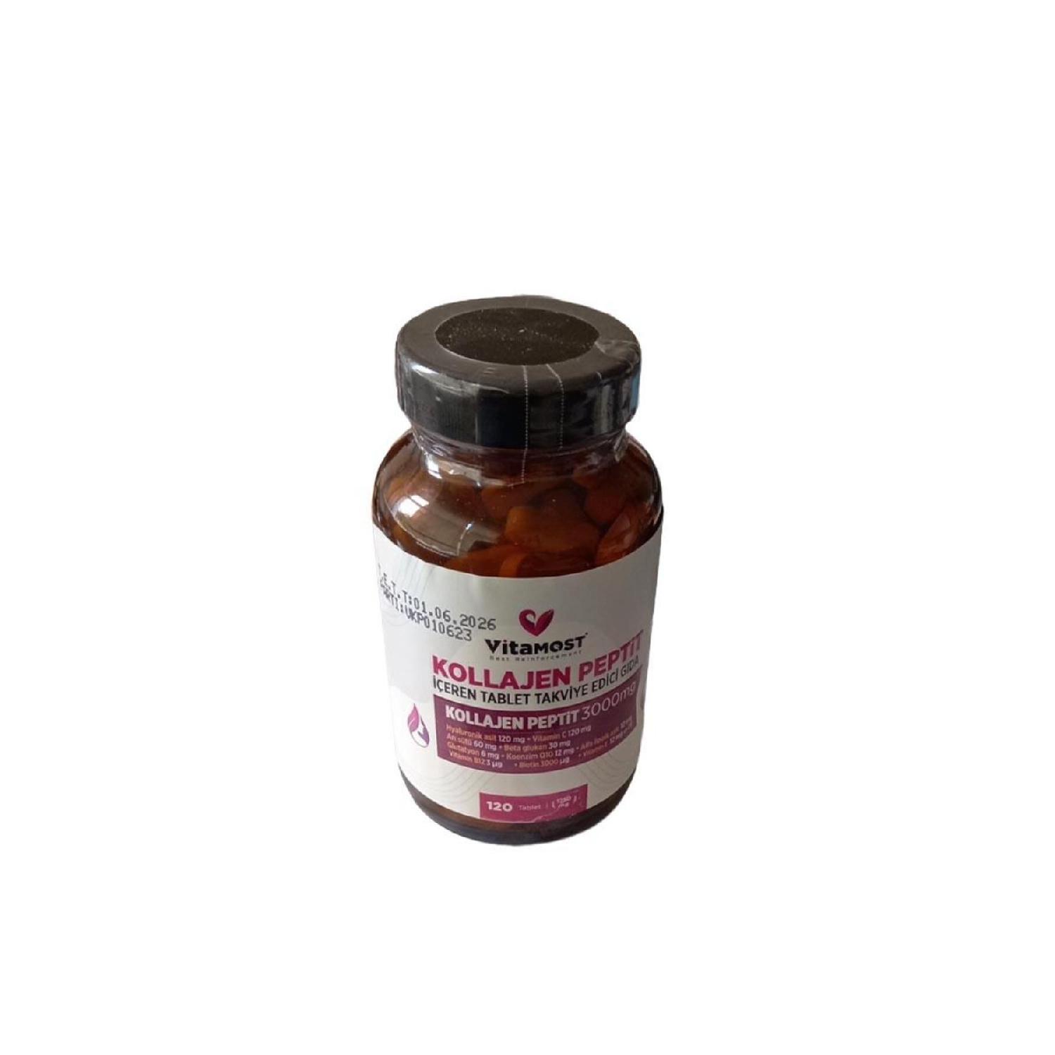 

Collagen Peptide 3000mg 120 Tablets