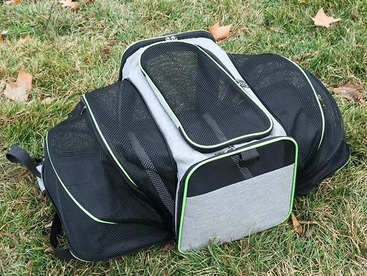Cat Bags Going Out Portable Portable Pet Bag Foldable Expansion Pet Backpack Breathable Cat Backpacks