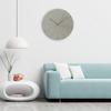 Clock Wooden Simple Design Round Hanging Home Living Room Dining Ornament