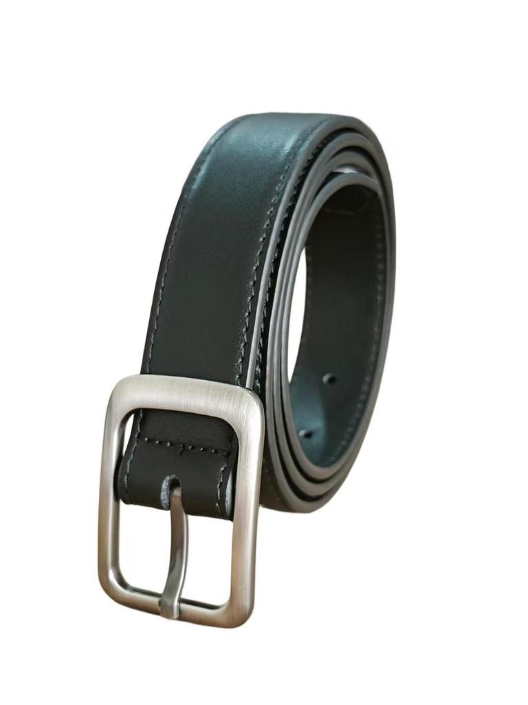 Korean Style Women’s Versatile Round Buckle Belt - Retro Casual Fashion