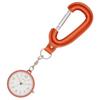 Fieldwork Women's Analog Pocket Watch with Carabiner and Leather Keychain, Coda Orange, ST303-2