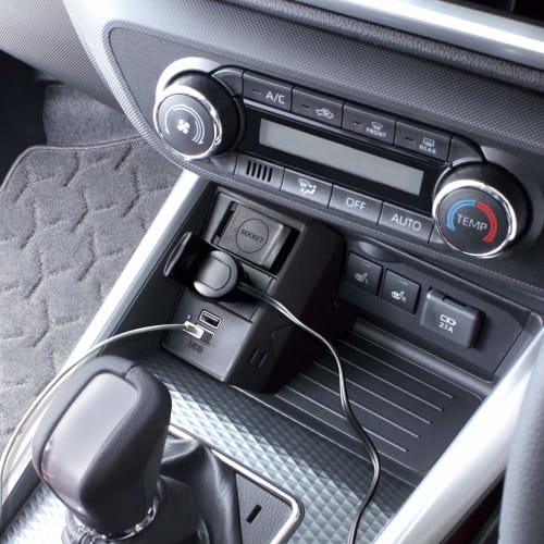Tsuchiya Yac (Tsuchiya Yac) Car Model Specific Product Toyota RAIZE Rocky Expansion Socket Power BOX Black SY-RR3