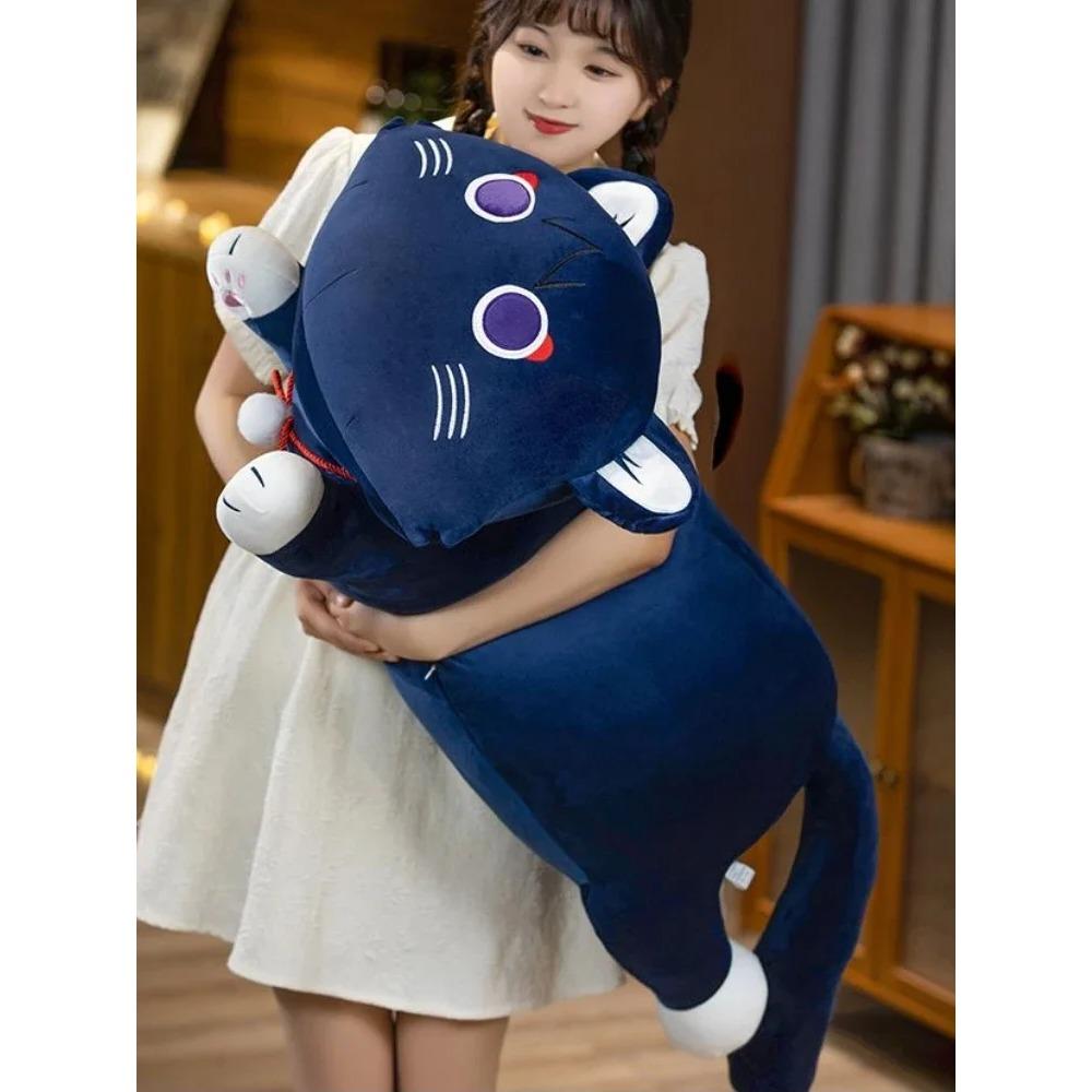 

60/100см Каваи Геншин Импакт Странник Плюшевые Игрушки Скарамуш Плюшевые Куклы Декор Подушка Аниме Фигурка Мягкий Набивной Аним 60cm