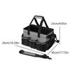 Cleaning Supplies Organizer Large Capacity Storage Tote Bag Oxford Cloth Tool Handbag Under Sink Car Cleaning Tool Organizer Bag
