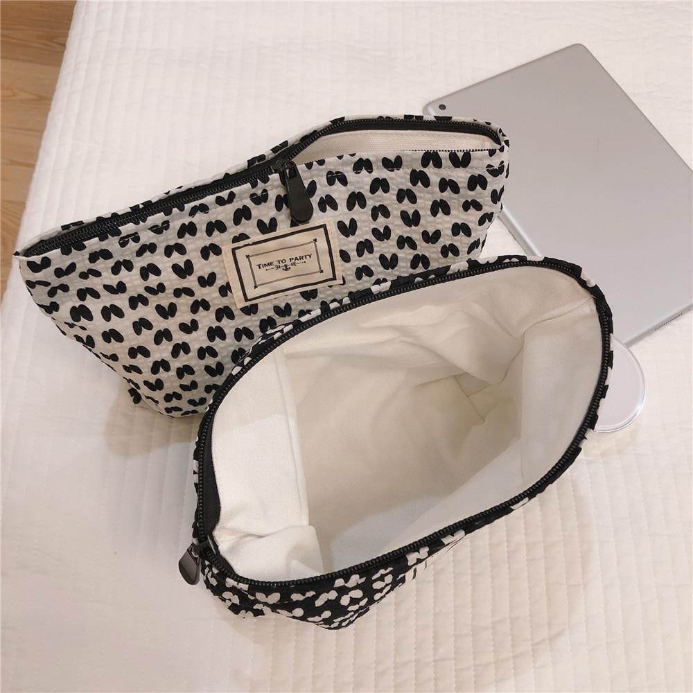 33 Printed Cosmetic Bag for Women,Small Makeup Organizer Travel Toiletry Zipper Bag