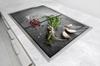 PIANO PROTETTIVO IN VETRO PER CUCINA 2x35x52 SPEZIE