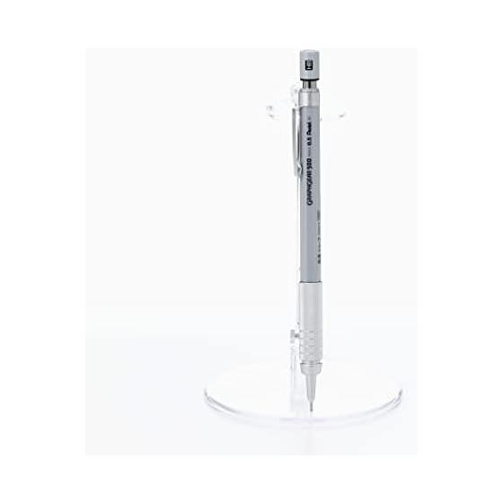 Pentel GraphGear 500 Mechanical Pencil, 0.5mm, Silver