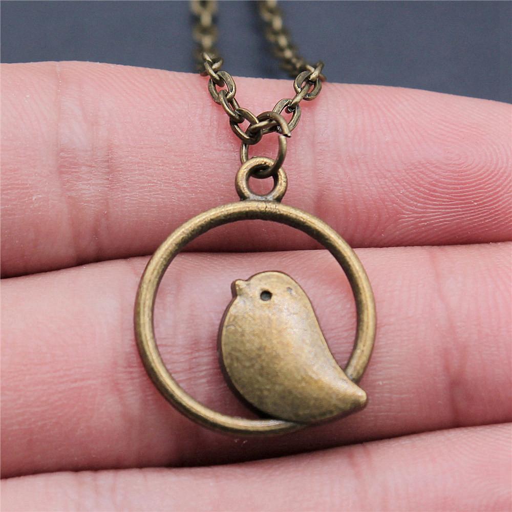 Owl Eagle Necklace On The Neck 43cm Chain Female Jewellery Mother's Day Ethnic Supplies