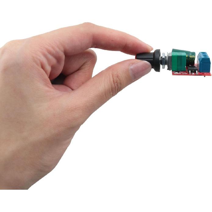 DGZZI 2PCS PWM DC Motor Speed Controller DC4.5V-35V Speed Adjustable Switch Module Speed Control Switch Board 5A Variable Voltage Regulator Switch