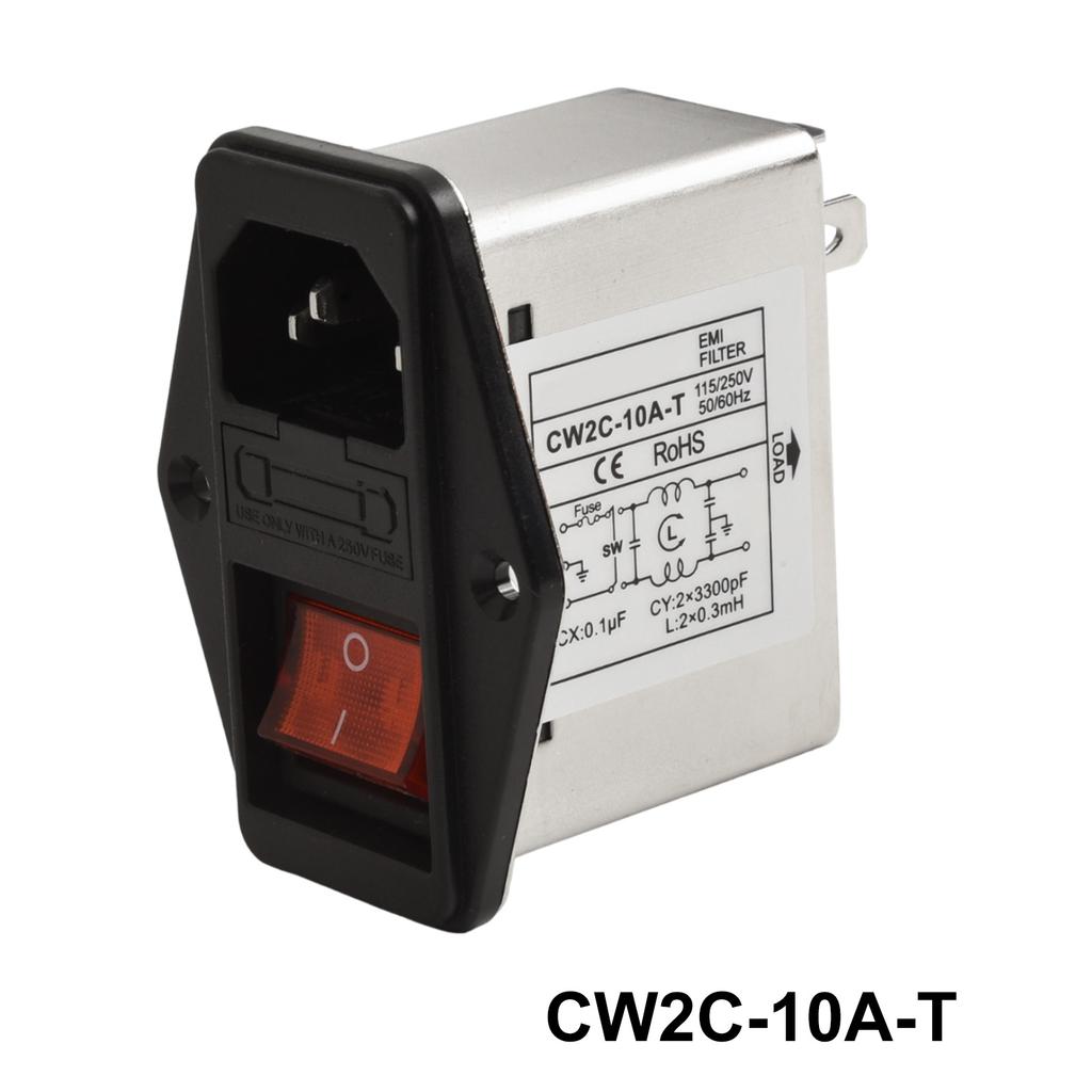 Stay Powered and Protected with CW2BT CW2CT IEC Socket Type Power Filter