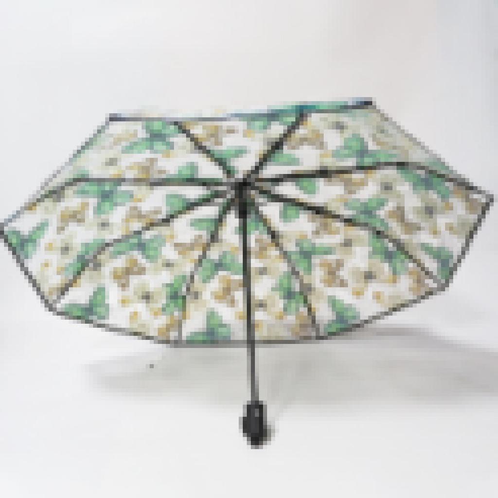 Dual-Use Automatic Transparent POE Umbrella - Xiaohongshu Style with Cats and Dogs Design