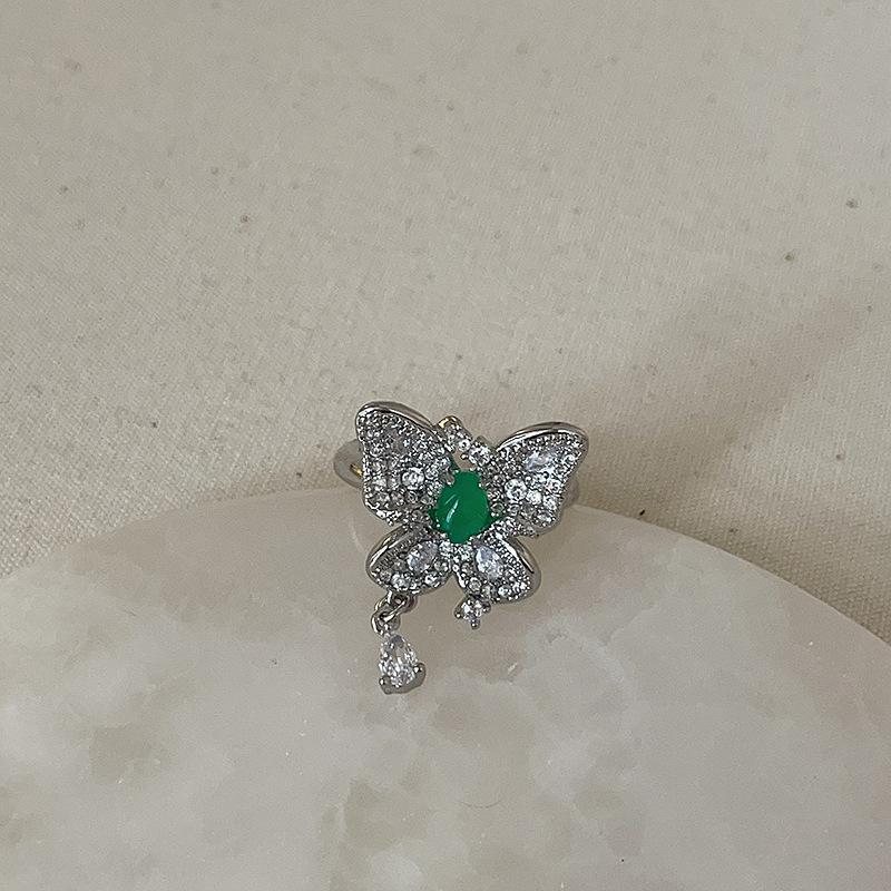 Light Luxury Simple Pearl Bow Open Ring Collection Female Personality Unique Exquisite Fashion Versatile Ring Ring