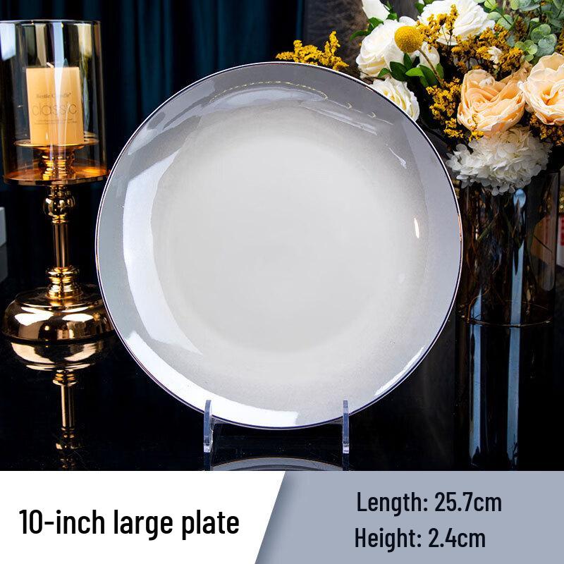 Light Luxury Bone China Dinnerware Set