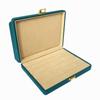 Jewelry Storage Box with Hinged Lid Secure Case Clasp Slim