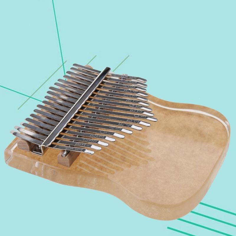 17 Keys Thumb Piano with Tuning Mallet, Mini Kalimba Musical Instruments, Finger Piano Gifts for Kids Adult and Beginner
