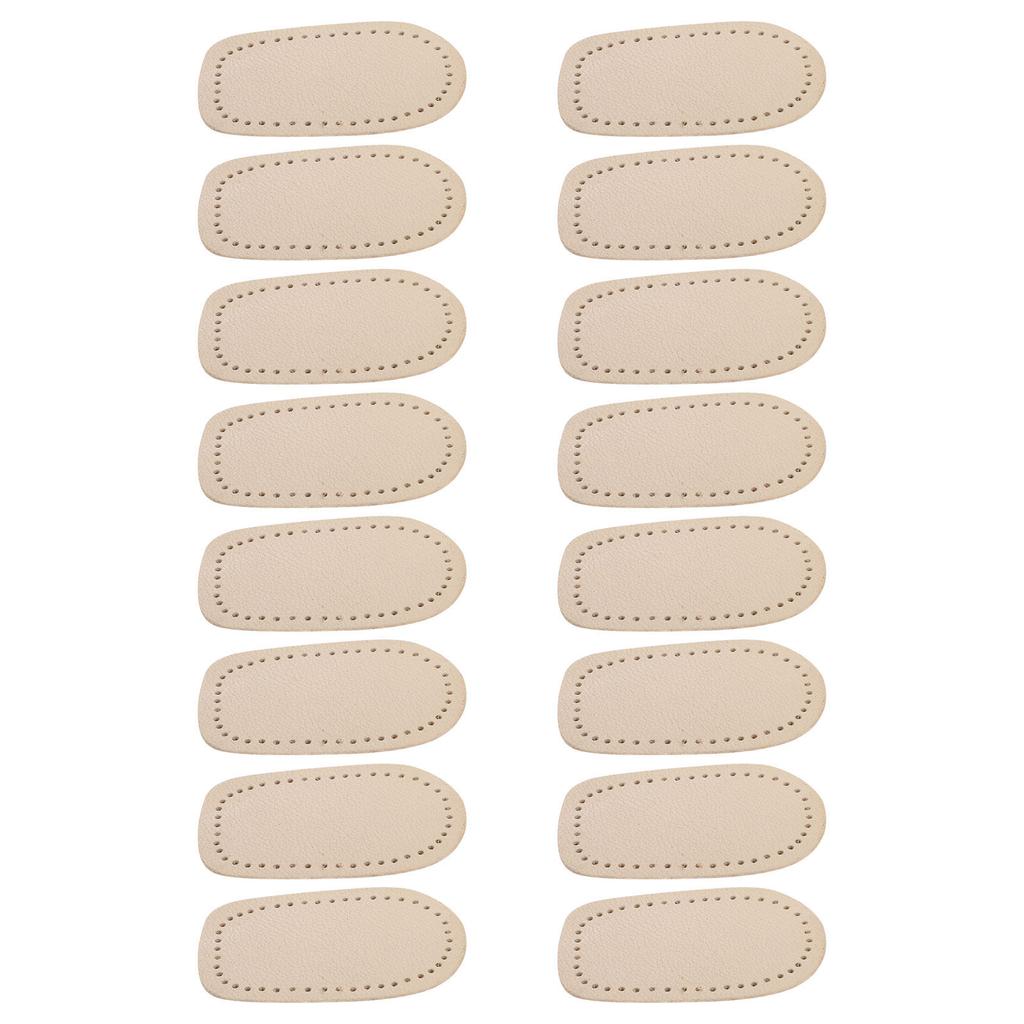 8Pairs High Heeled Shoe Pads Premium Cloth Insoles Foot Cushion Supportive Rear Sole Pads for Pain Relief Walking