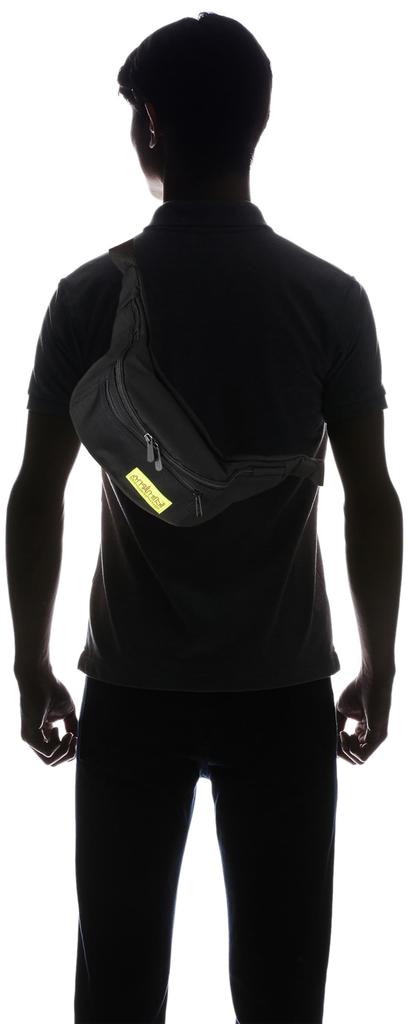 Manhattan Portage MP1101WPL Alleycat Waist Bag Black W.P.L. (Official Product) [Online Exclusive]