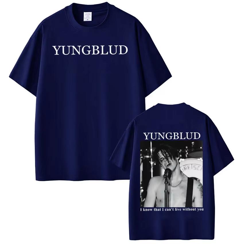 Yungblud IDOLS Album Tour 2026 Tees Men Women Casual Hip Hop Streetwear Short Sleeve Tshirts Pure Cotton Vintage Streetwear