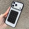 3D Suction Cup Candy Color Phone Case For iPhone 17 16 15 14 Pro Max Air 16e 11 12 13 7 8 Plus XS XR X SE Shockproof Clear Cover