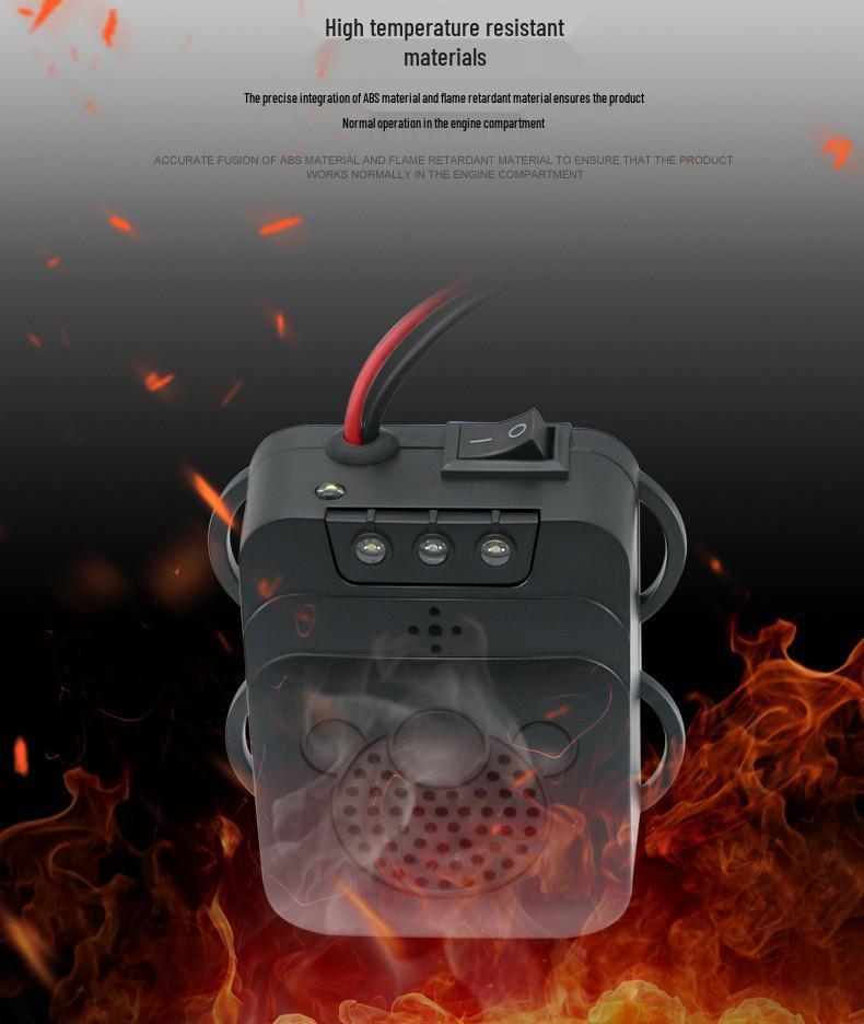 Ultrasonic Car Animal & Rodent Repeller Artifact