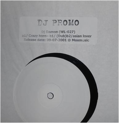 12inch Record DJ DAMON - Crazy Horns WL027 BPM Dance White 2001 Netherland Dance & Electronica Used