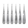 1Pc Dental Extraction Elevator Stainless Steel Tooth Dentist Tool Stright Curved Root Elevator Minimally Invasive Dentistry Tool