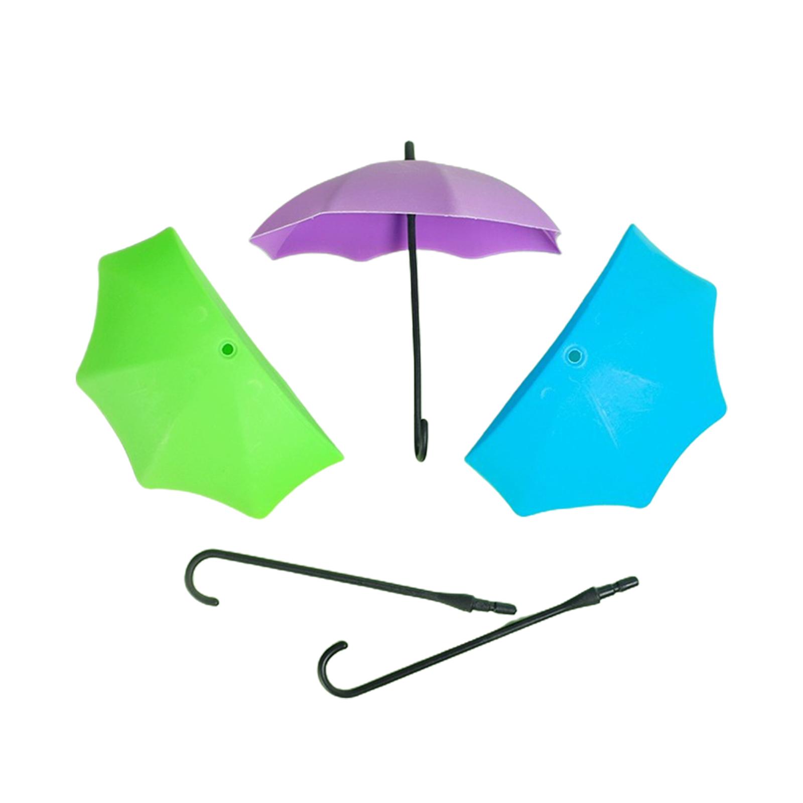 

3Pack Sugar Gliders Прыжковая платформа для скалолазания Цепь Самоклеящаяся обучающая игрушка Яркий цвет Зонт Форма для стены A