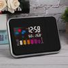 Multifunctional LCD Color Screen Electronic Alarm Clock Projection Weather Clock