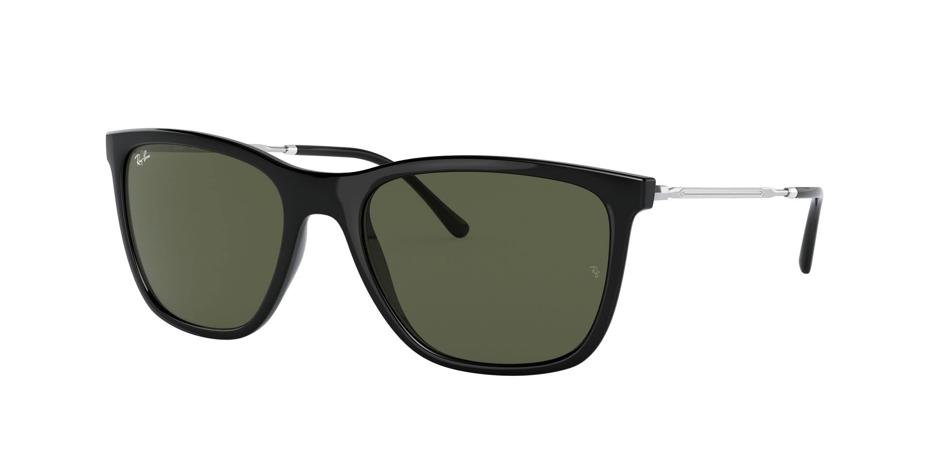

Солнцезащитные очки RB4344 LENS 56 [Ray-Ban] мужские ЧЕРНЫЕ/ЗЕЛЕНЫЕ