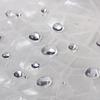 Bathroom Shower Curtain Extra With 12 Hooks Ring Set