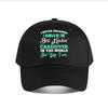 Funny Caregiver Quote Gift Baseball Cap Fashion Unisex Sunhat Womens Outdoor Sports