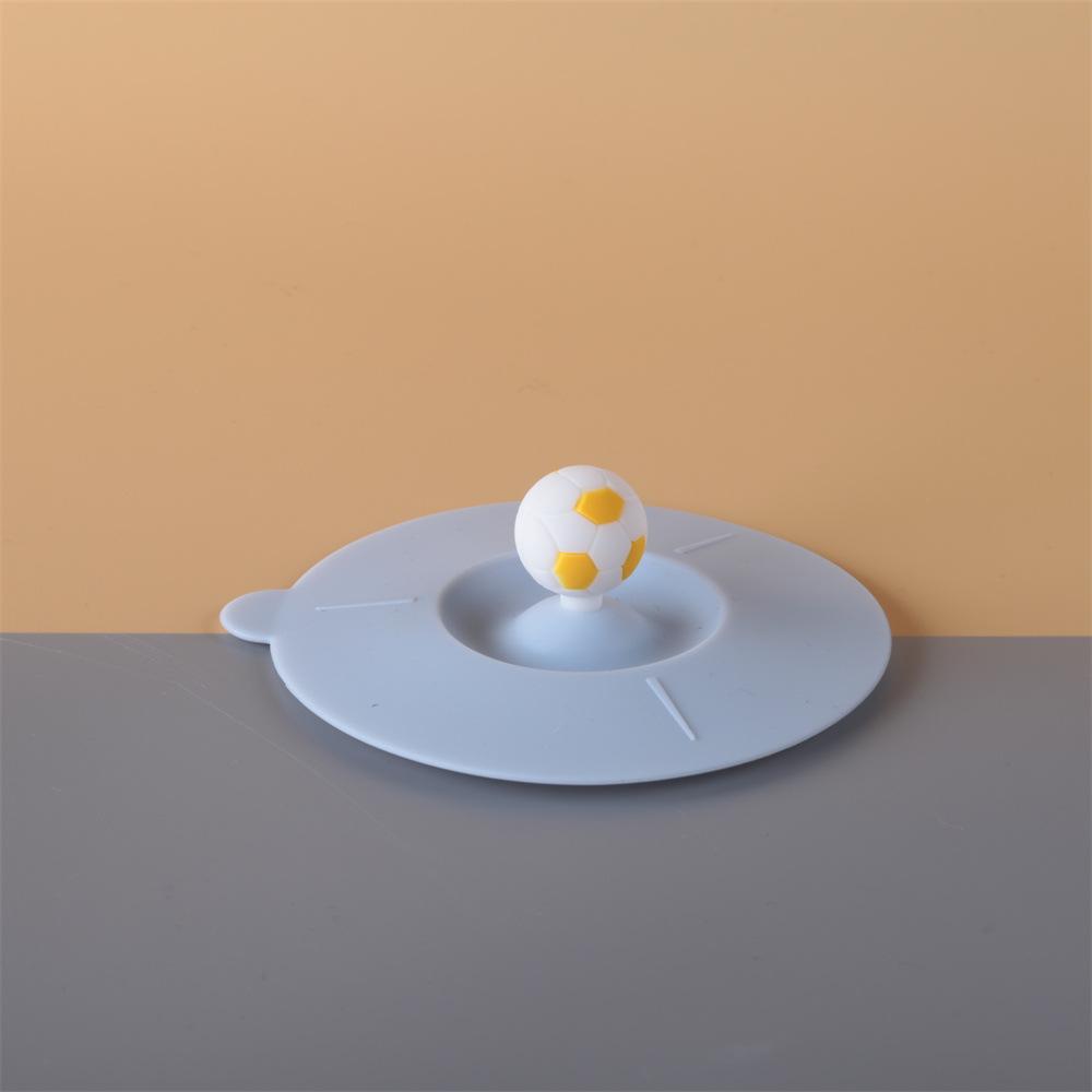Triangular Division, Shell-shaped Cup Lid, Silicone Cover, Food-grade, Dust-proof, Universal