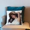 KKarina AAespaS Pillow Case Short Plush Sofa Decorative Gift Home Doublesided Printing Cushio
