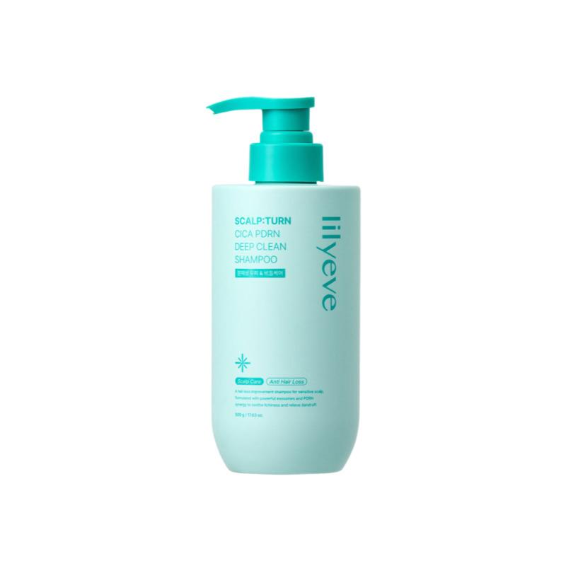 Lilyeve ScalpTurn Cica PDRN Cooling Shampoo 500g