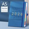 2026 A5 Premium Classification Notebook & Planner: Thickened Business Meeting Record Book