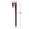 Four/7Mm 3/5Mm 16Mm Tube Pipe Hose Holders C Type Groud Stakes for PE Tubing Drip Irrigation Fittings Brackets Garden Hose Supports
