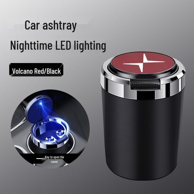 Flame Retardant Car Ashtray with Lid for Polestar 1/2