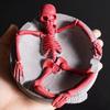 Silicone Mold White Halloween Ashtray Mold Plaster Ashtray Mold Silicone For Home Decor Crafting Party Decoration