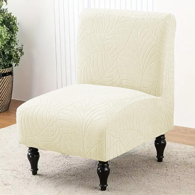 

Armless Chair Cover Living Room Bedroom Single Sofa Slipcover Indoor Accent Chairs Seat Covers Couch Furniture Cover