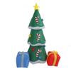 Christmas Tree Inflatables Outdoor Decoration with LED Lights Blow Up Yard Decorations Xmas Party