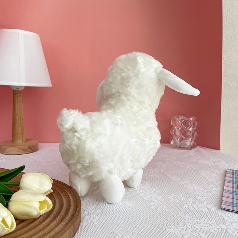 Kawaii Baby Goat Soft Plush toys Cute Goat for Doll Creative Cartoon Sheep for Doll Room Decorations Toys Christmas
