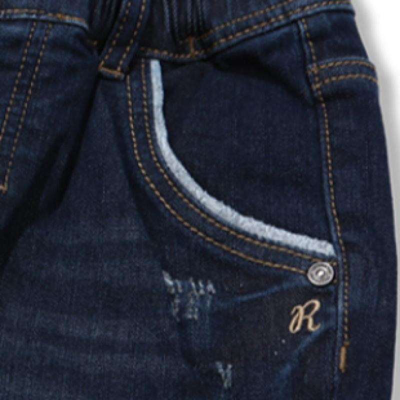 [renoma KidS] Bărbați Slim Straight Fit Denim cu Manșetă R1941q202